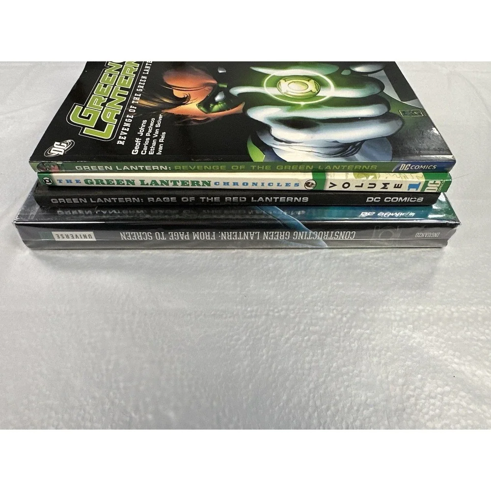 Green Lantern Graphic Novel Lot of 4 | Chronicles Vol 1, Rebirth, Movie Books‎